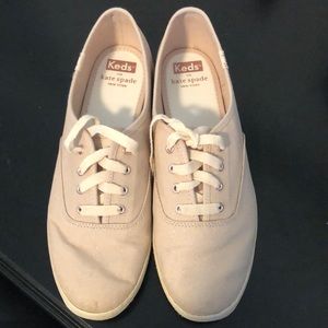 Pastel pink Kate spade keds
